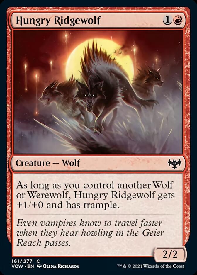 Hungry Ridgewolf [Innistrad: Crimson Vow] | Gear Gaming Bentonville