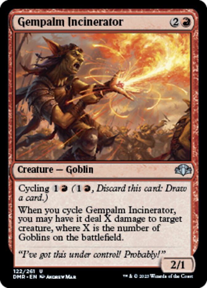 Gempalm Incinerator [Dominaria Remastered] | Gear Gaming Bentonville