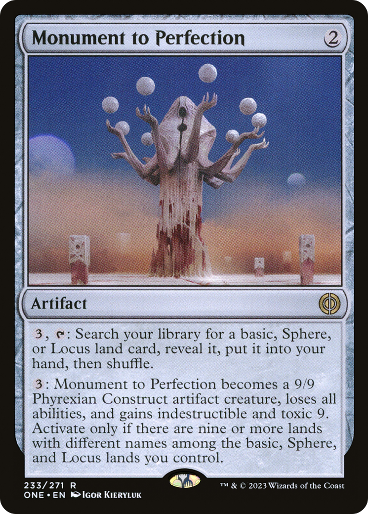 Monument to Perfection [Phyrexia: All Will Be One] | Gear Gaming Bentonville