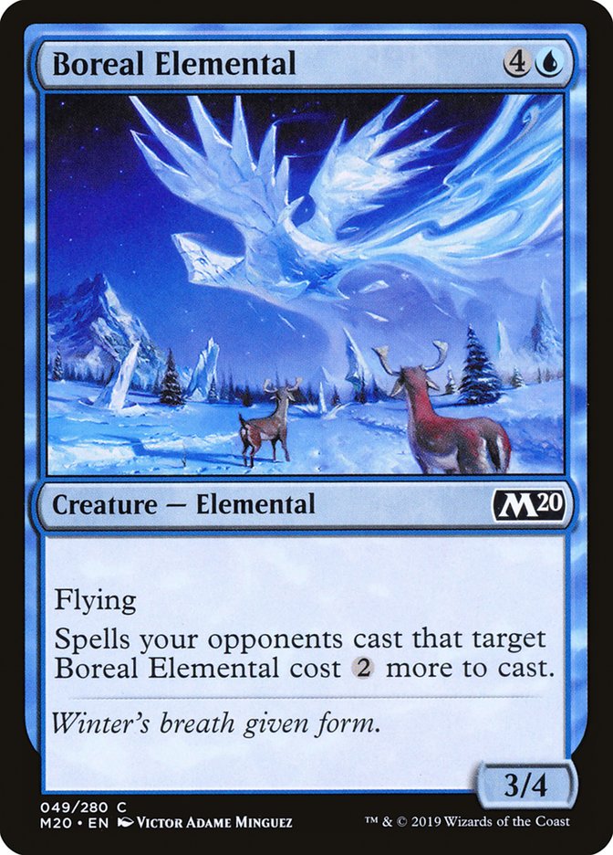 Boreal Elemental [Core Set 2020] | Gear Gaming Bentonville