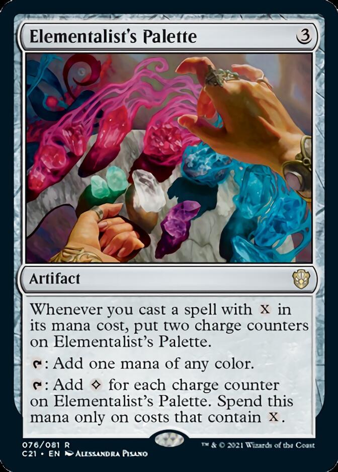 Elementalist's Palette [Commander 2021] | Gear Gaming Bentonville