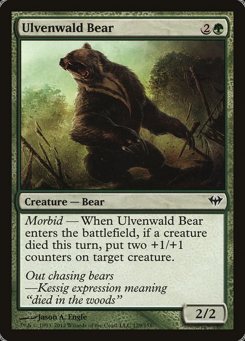 Ulvenwald Bear [Dark Ascension] | Gear Gaming Bentonville