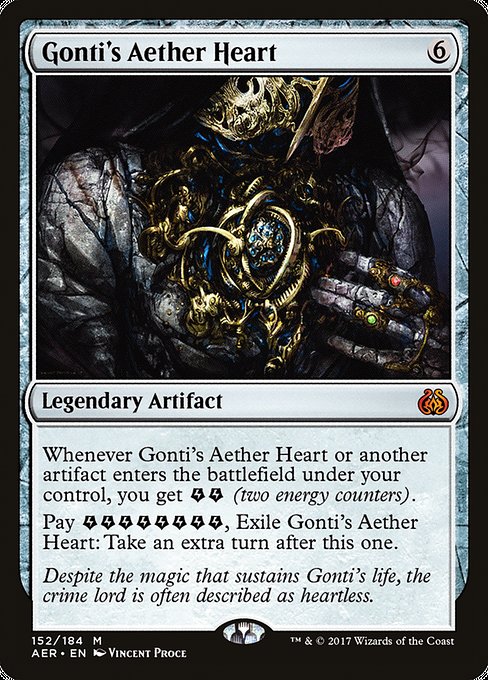 Gonti's Aether Heart [Aether Revolt] | Gear Gaming Bentonville