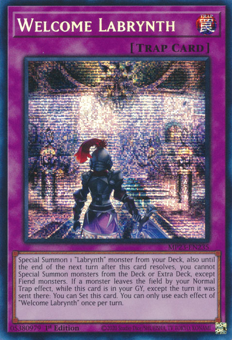 Welcome Labrynth [MP23-EN235] Prismatic Secret Rare | Gear Gaming Bentonville