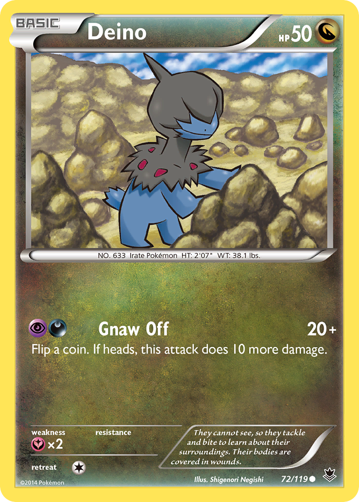 Deino (72/119) [XY: Phantom Forces] | Gear Gaming Bentonville