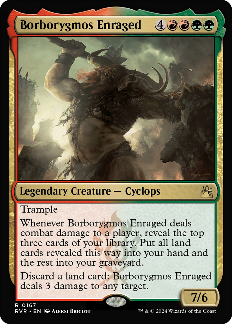 Borborygmos Enraged [Ravnica Remastered] | Gear Gaming Bentonville