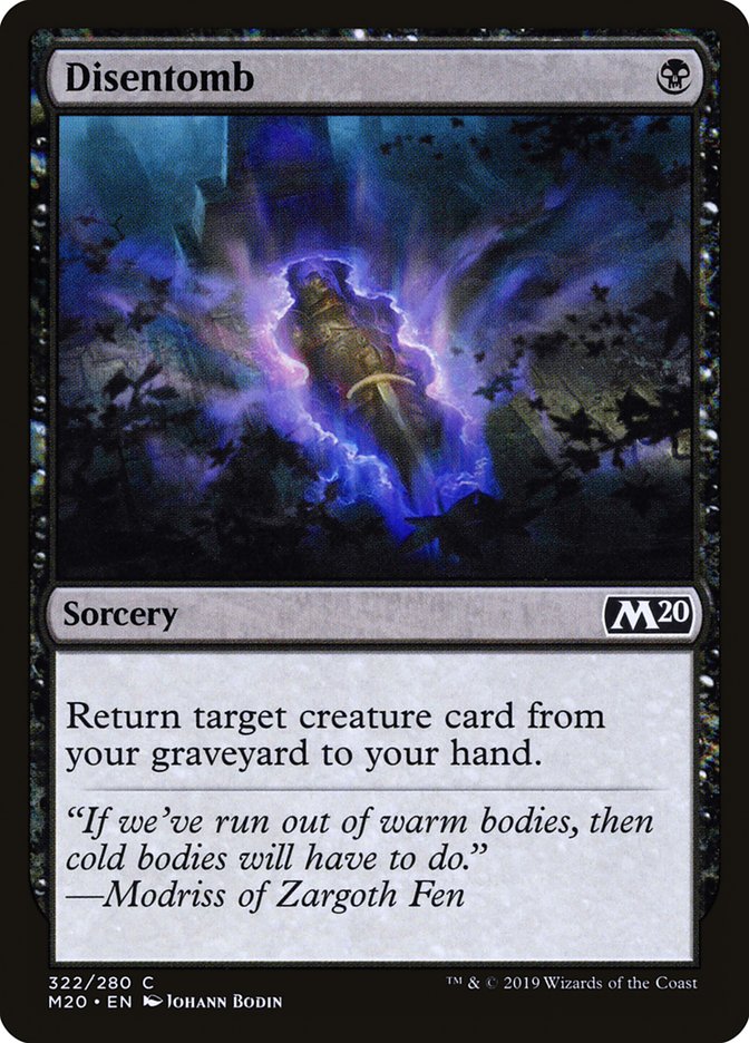 Disentomb [Core Set 2020] | Gear Gaming Bentonville