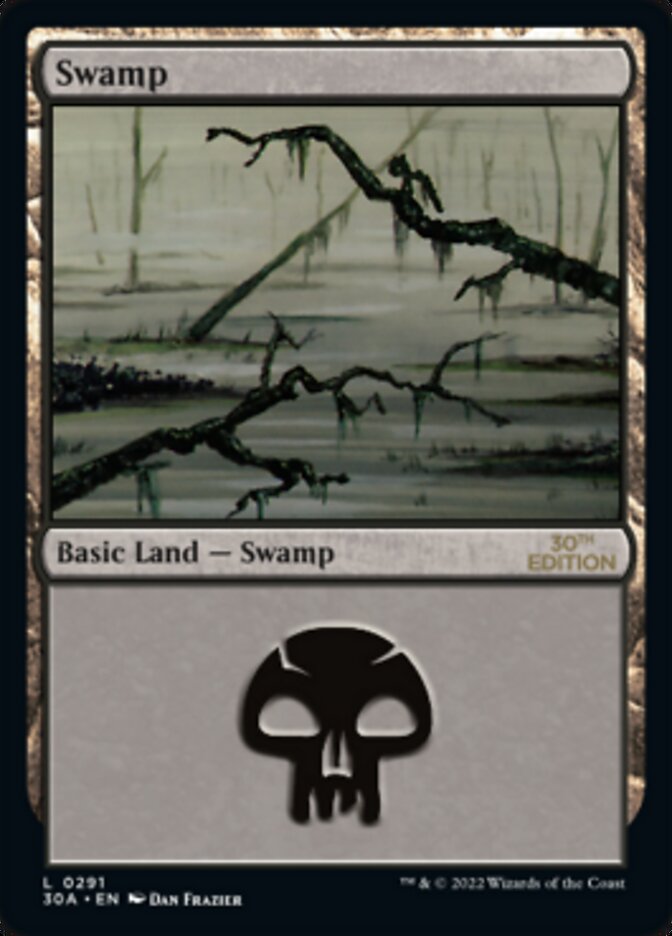 Swamp (291) [30th Anniversary Edition] | Gear Gaming Bentonville