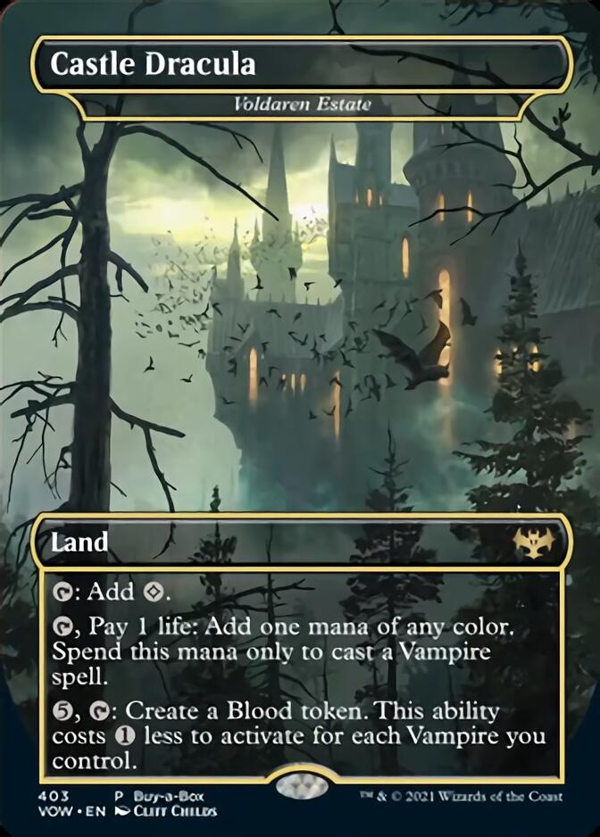 Voldaren Estate - Castle Dracula (Buy-A-Box) [Innistrad: Crimson Vow] | Gear Gaming Bentonville