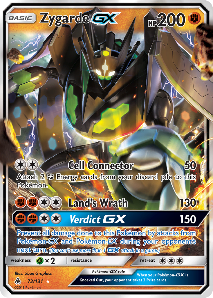 Zygarde GX (73/131) [Sun & Moon: Forbidden Light] | Gear Gaming Bentonville