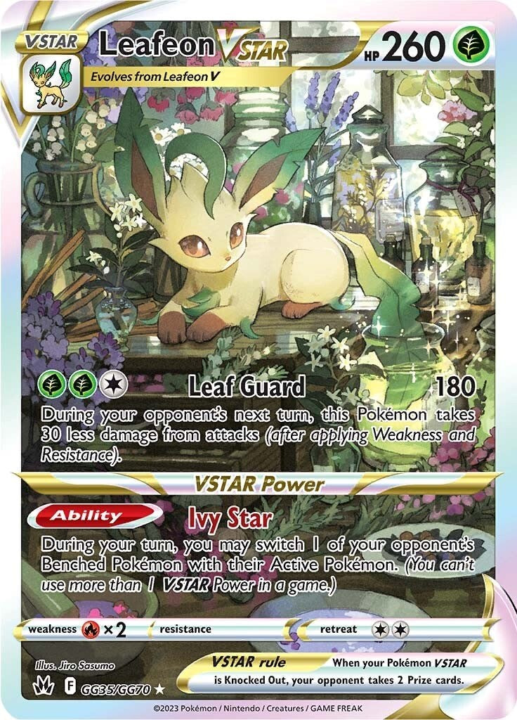 Leafeon VSTAR (GG35/GG70) [Sword & Shield: Crown Zenith] | Gear Gaming Bentonville