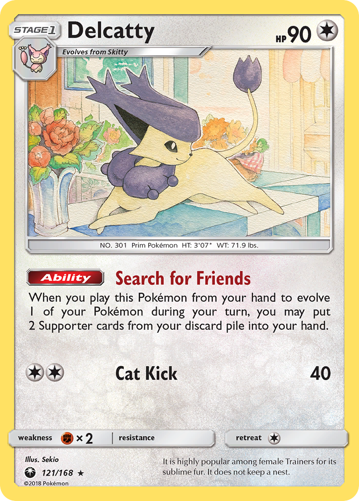 Delcatty (121/168) [Sun & Moon: Celestial Storm] | Gear Gaming Bentonville