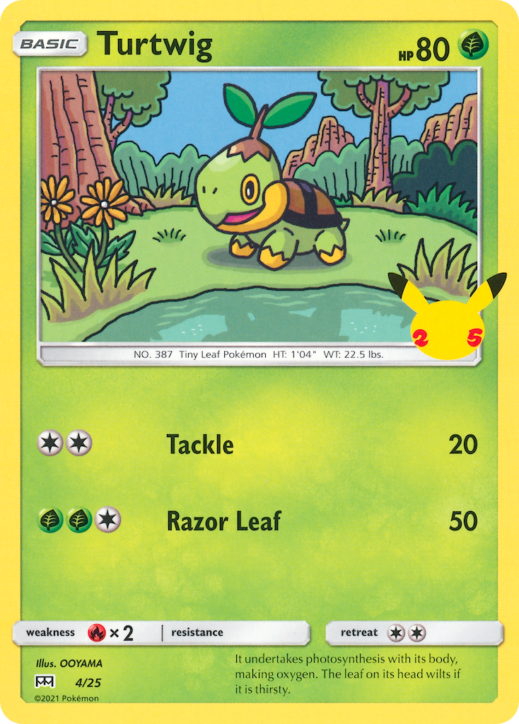 Turtwig (4/25) [McDonald's 25th Anniversary] | Gear Gaming Bentonville