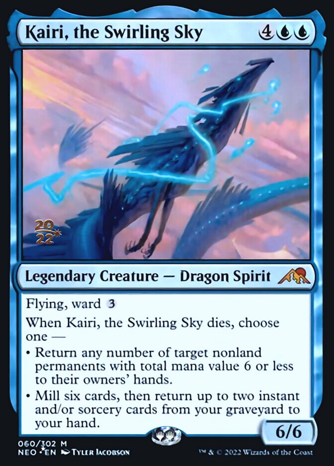 Kairi, the Swirling Sky [Kamigawa: Neon Dynasty Prerelease Promos] | Gear Gaming Bentonville