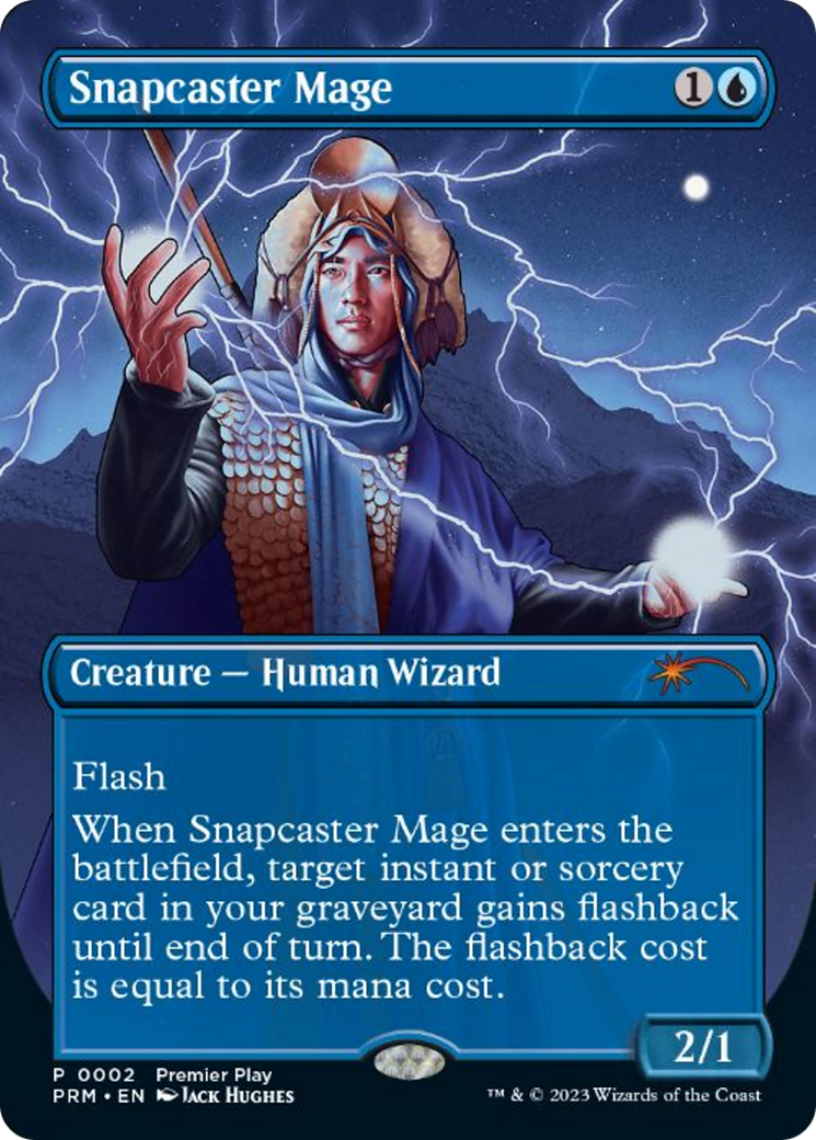 Snapcaster Mage (Borderless Alternate Art) [Regional Championship Qualifiers 2023] | Gear Gaming Bentonville