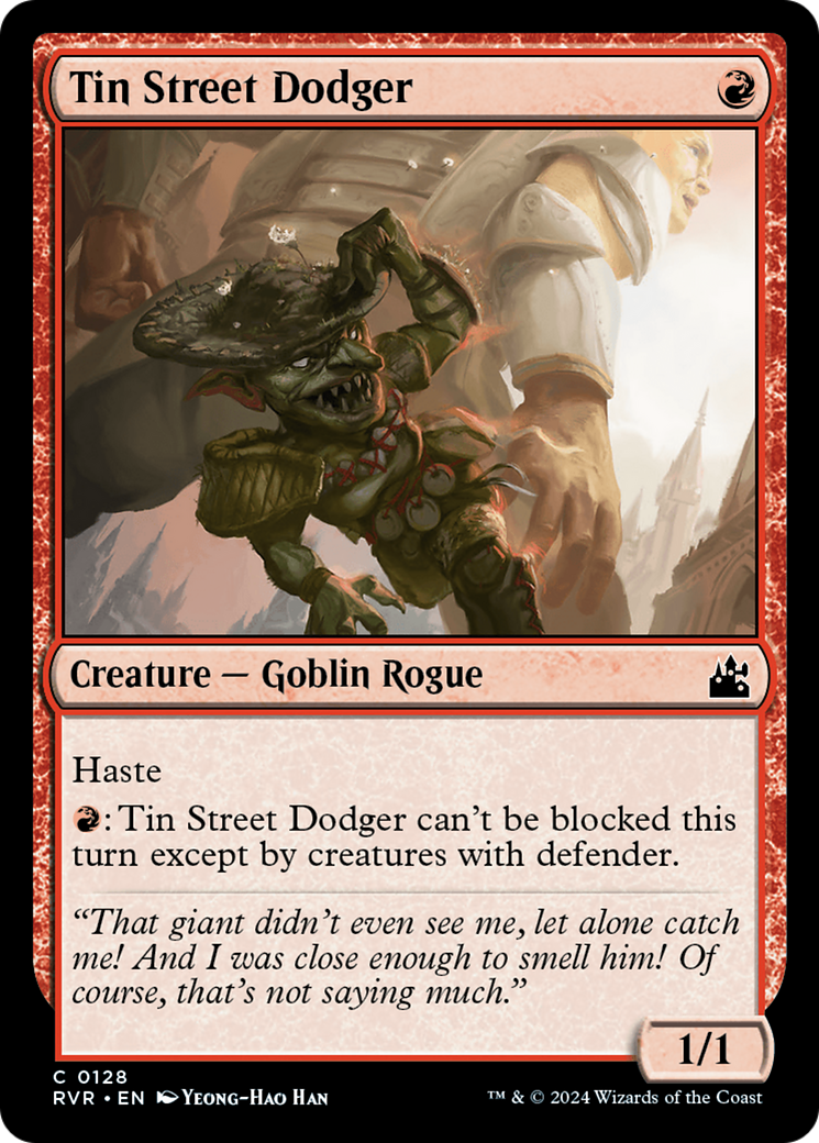 Tin Street Dodger [Ravnica Remastered] | Gear Gaming Bentonville