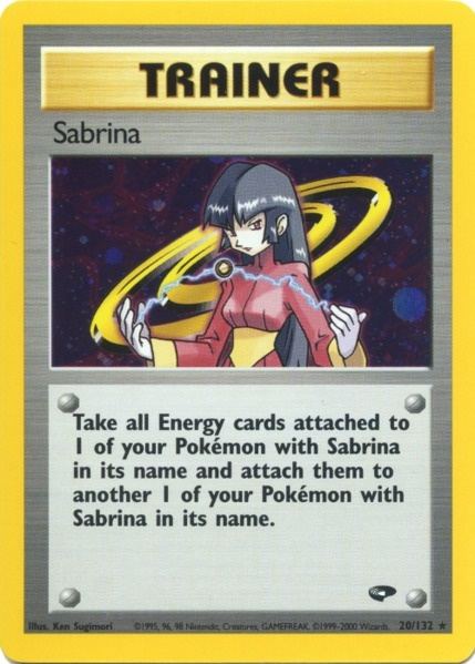 Sabrina (20/132) [Gym Challenge Unlimited] | Gear Gaming Bentonville