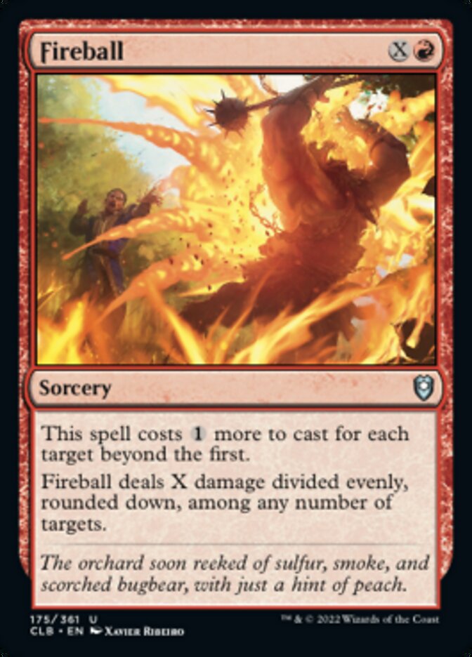 Fireball [Commander Legends: Battle for Baldur's Gate] | Gear Gaming Bentonville