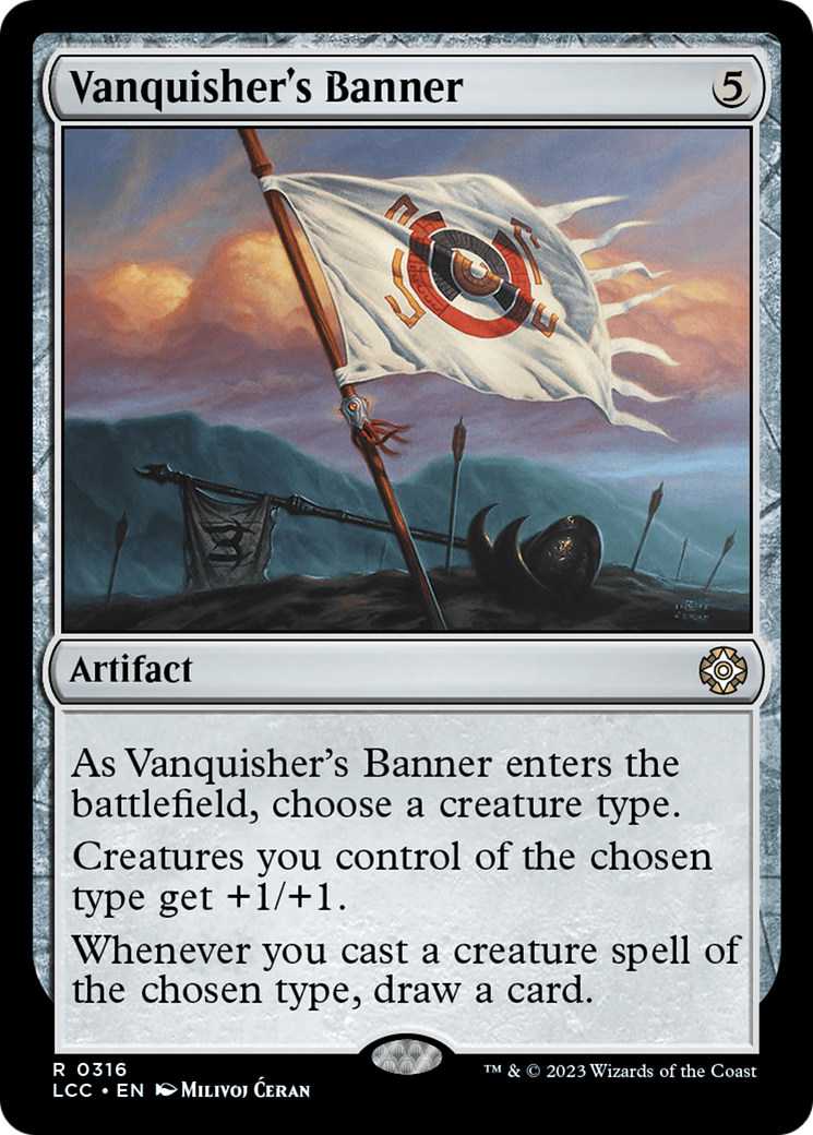 Vanquisher's Banner [The Lost Caverns of Ixalan Commander] | Gear Gaming Bentonville