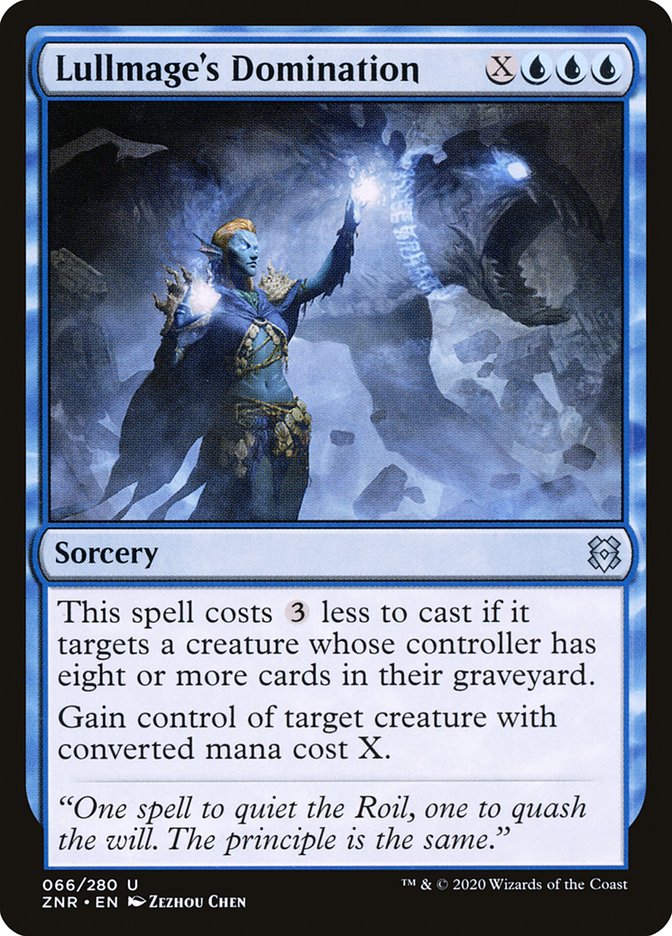 Lullmage's Domination [Zendikar Rising] | Gear Gaming Bentonville