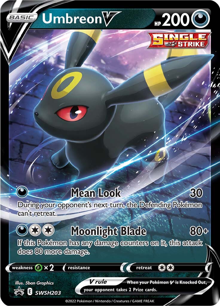 Umbreon V (SWSH203) [Sword & Shield: Black Star Promos] | Gear Gaming Bentonville