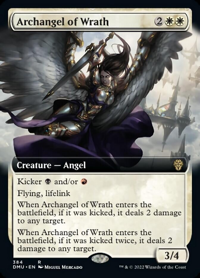 Archangel of Wrath (Extended Art) [Dominaria United] | Gear Gaming Bentonville