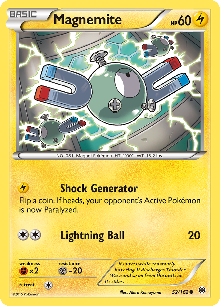 Magnemite (52/162) [XY: BREAKthrough] | Gear Gaming Bentonville