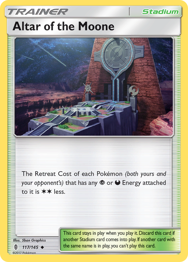 Altar of the Moone (117/145) [Sun & Moon: Guardians Rising] | Gear Gaming Bentonville