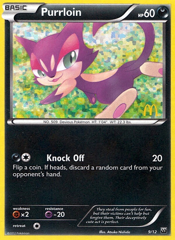 Purrloin (9/12) [McDonald's Promos: 2012 Collection] | Gear Gaming Bentonville