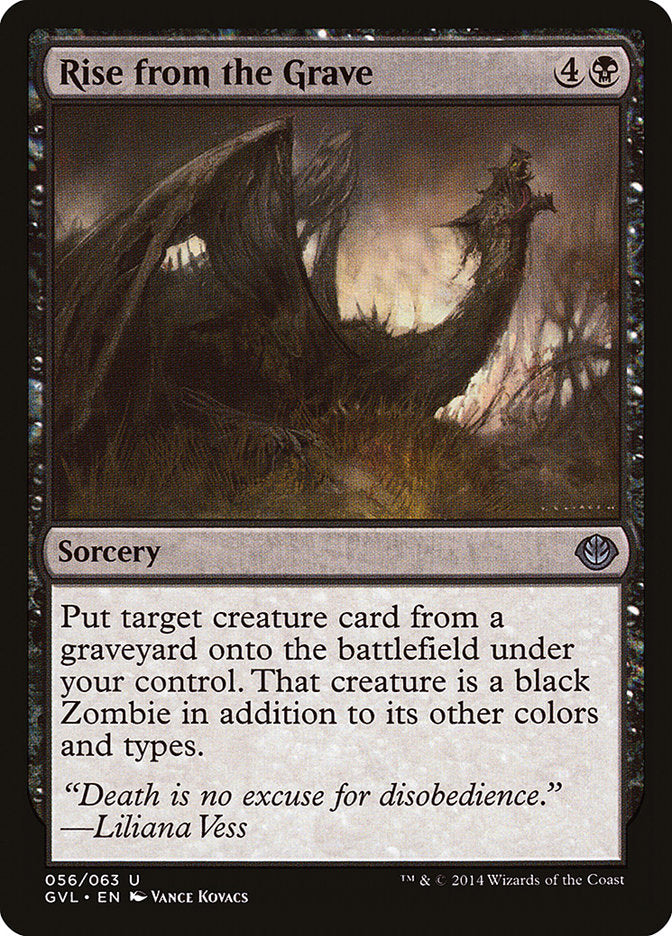 Rise from the Grave (Garruk vs. Liliana) [Duel Decks Anthology] | Gear Gaming Bentonville