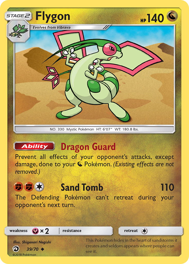 Flygon (39/70) [Sun & Moon: Dragon Majesty] | Gear Gaming Bentonville