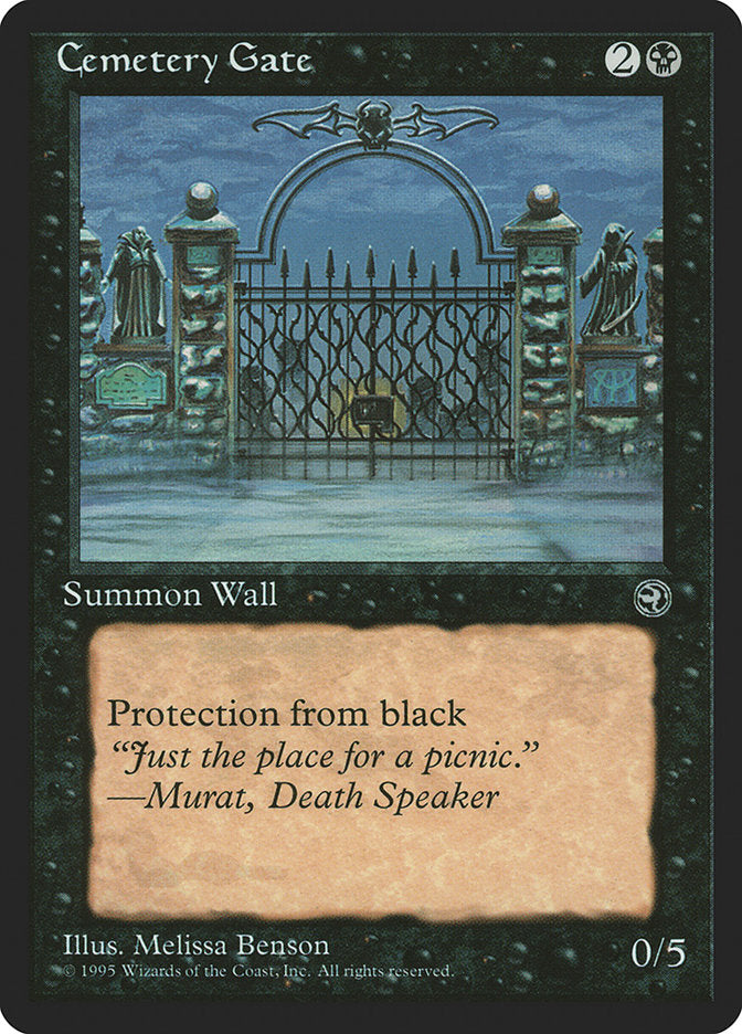 Cemetery Gate (Murat Flavor Text) [Homelands] | Gear Gaming Bentonville