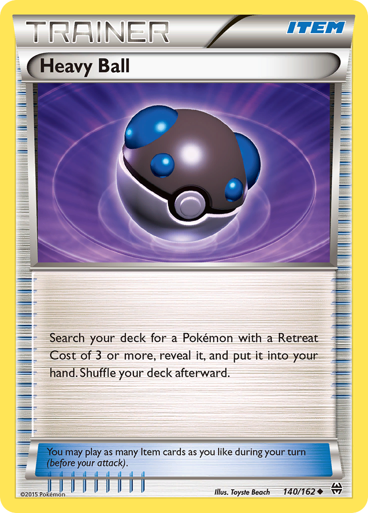 Heavy Ball (140/162) [XY: BREAKthrough] | Gear Gaming Bentonville