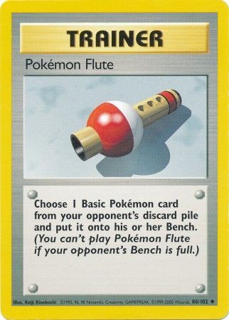 Pokemon Flute (86/102) [Base Set Unlimited] | Gear Gaming Bentonville