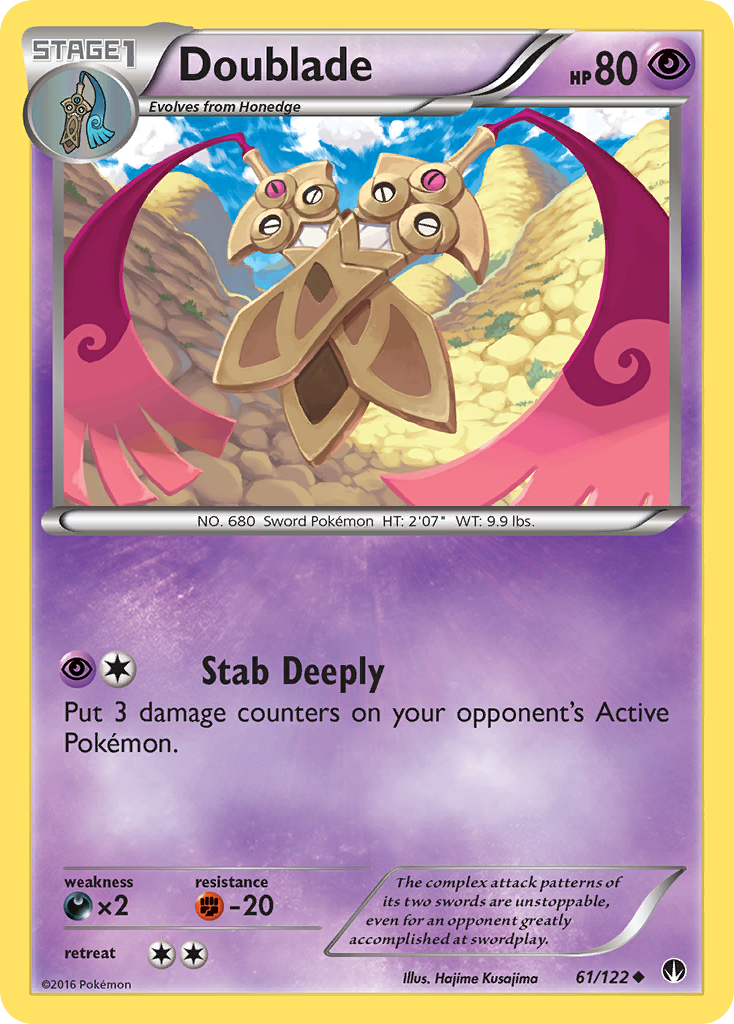 Doublade (61/122) [XY: BREAKpoint] | Gear Gaming Bentonville