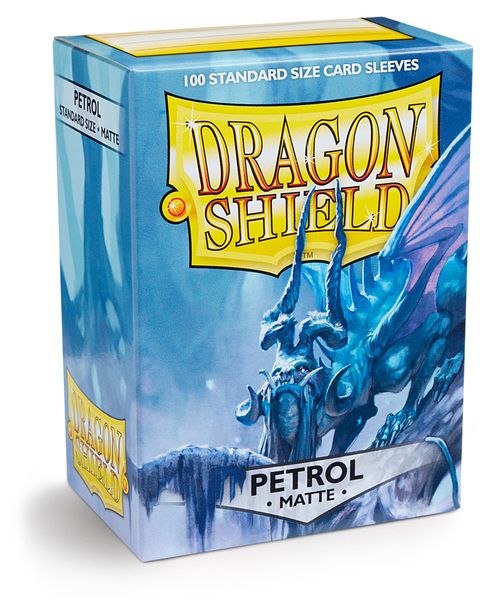 Dragon Shield Regular Matte (100ct) Petrol | Gear Gaming Bentonville