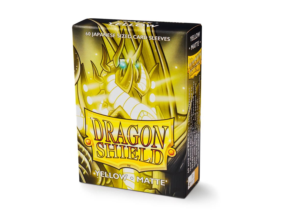 Dragon Shield Mini Matte (60ct) Yellow | Gear Gaming Bentonville