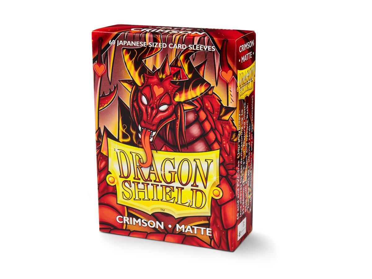 Dragon Shield Mini Matte (60ct) Crimson | Gear Gaming Bentonville