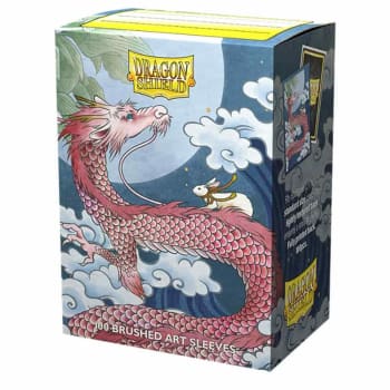 Dragon Shield 100ct Box - Water Rabbit 2023 Brushed Art Sleeves | Gear Gaming Bentonville