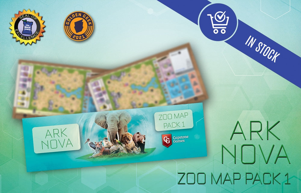 Ark Nova: Zoo Map Pack 1 | Gear Gaming Bentonville