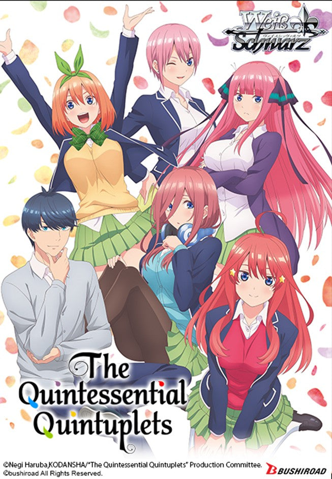 Weiss Schwarz: The Quintessential Quintuplets Booster | Gear Gaming Bentonville