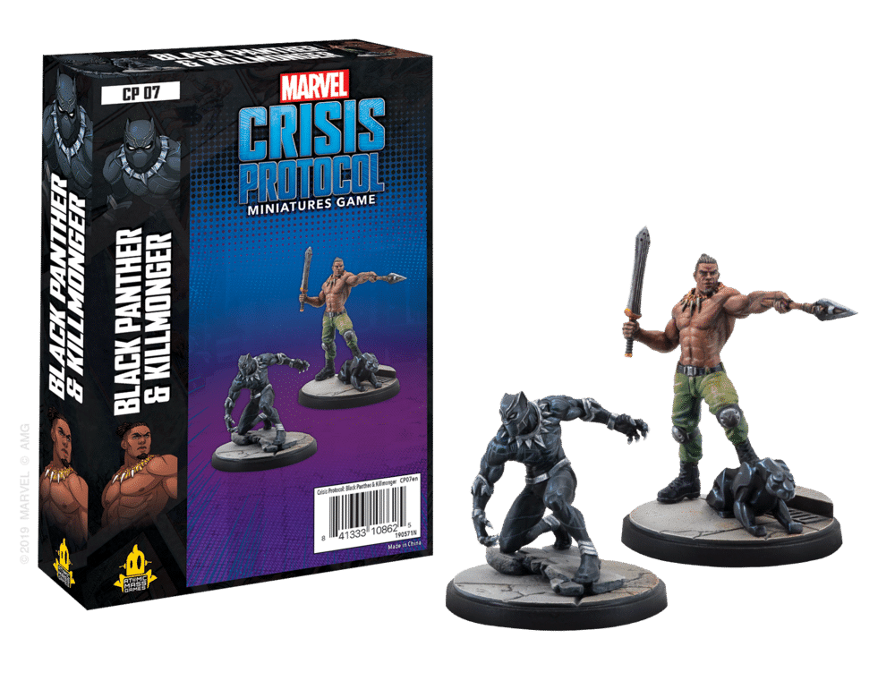 Marvel Crisis Protocol: Black Panther and Kilmonger | Gear Gaming Bentonville