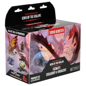 D&D Icons of the Realms Miniatures: Fizban's Treasury of Dragons - Super Booster Box | Gear Gaming Bentonville