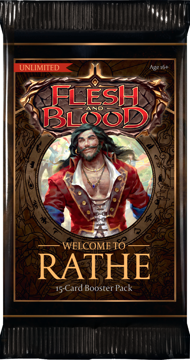 Flesh and Blood TCG: Welcome to Rathe Booster Pack | Gear Gaming Bentonville