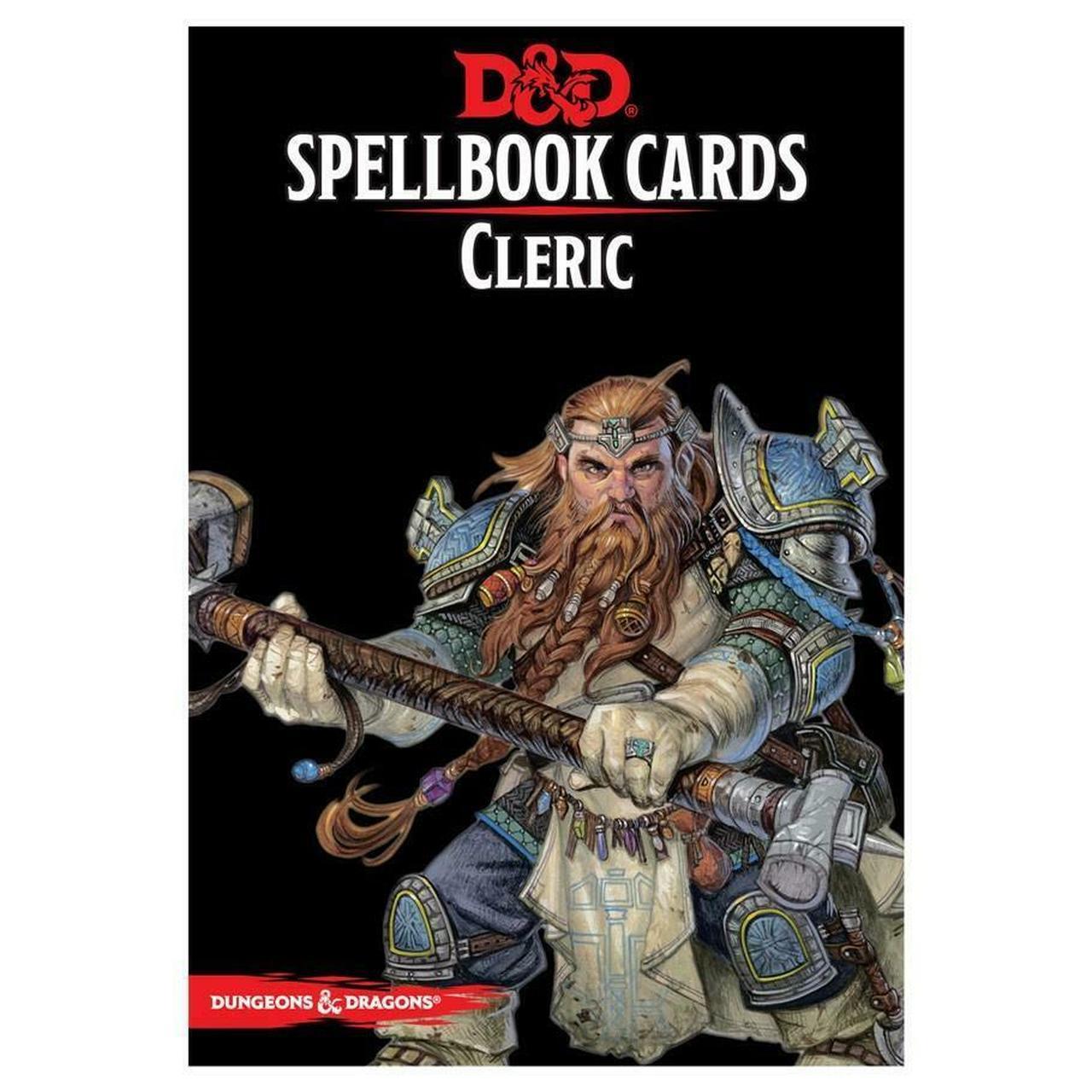 Dungeons & Dragons Spellbook Cards: Cleric Deck | Gear Gaming Bentonville