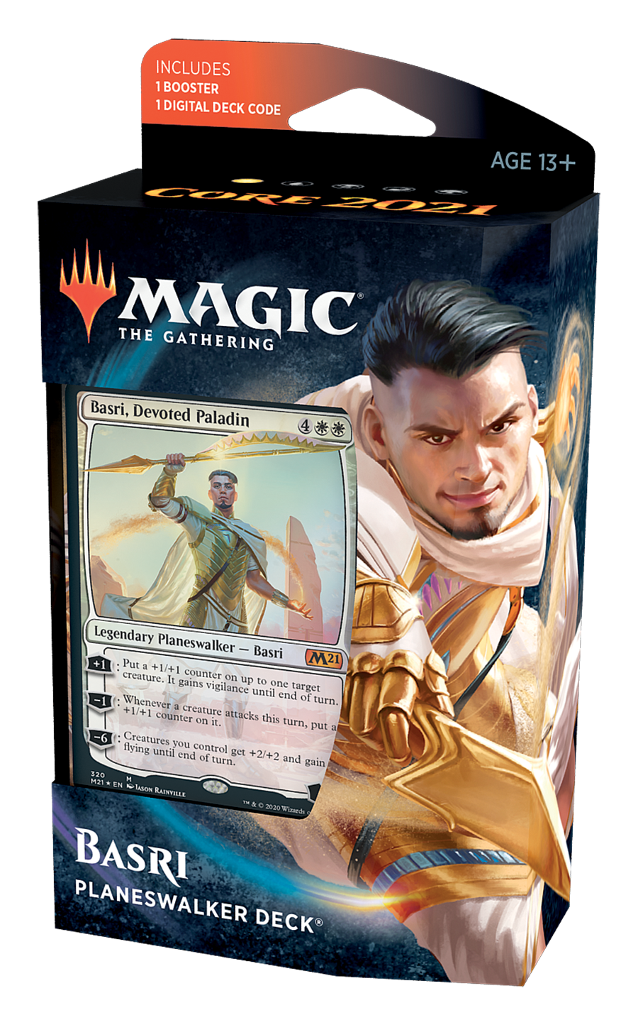 Core Set 2021 - Planeswalker Deck Basri, Devoted Paladin | Gear Gaming Bentonville