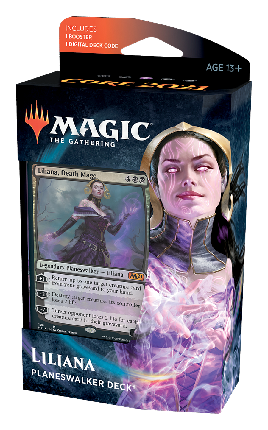 Core Set 2021 - Planeswalker Deck Liliana, Death Mage | Gear Gaming Bentonville