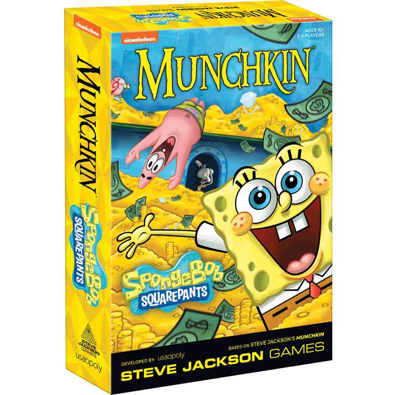 Munchkin: Spongebob Squarepants | Gear Gaming Bentonville