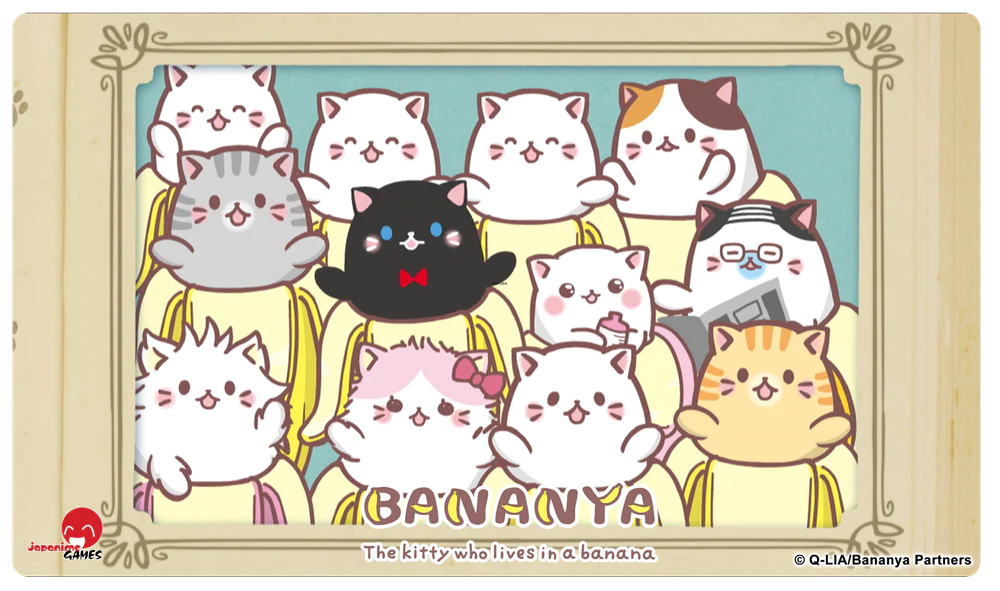 Officially Licensed Bananya Standard Playmat - Bananya Family | Gear Gaming Bentonville