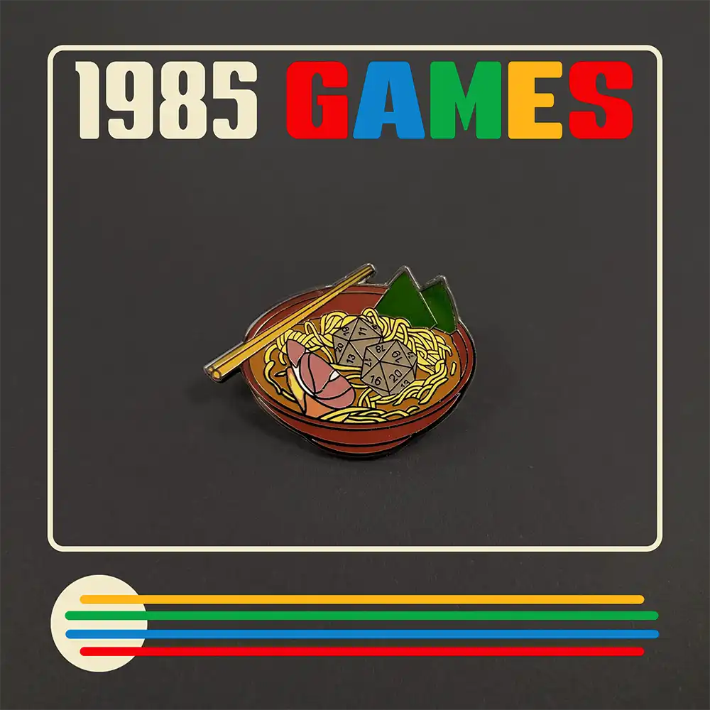 Ramen D20 Pin | Gear Gaming Bentonville